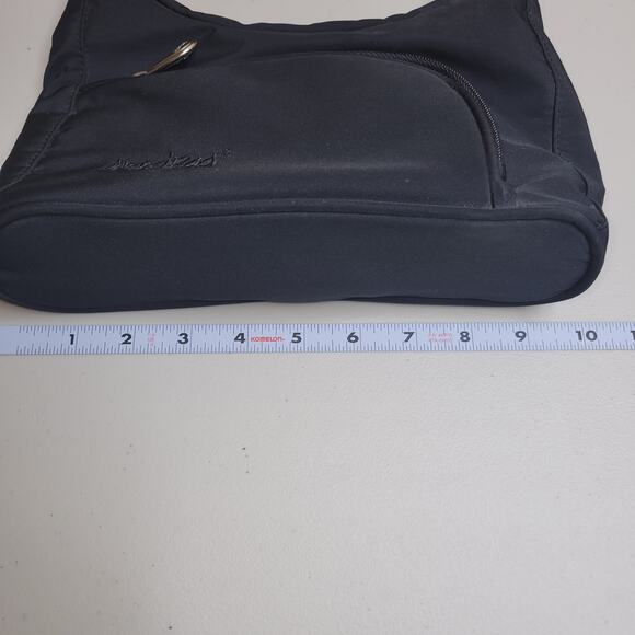 Ameribag Crossbody Purse  Bag Black Washable Nylon Pockets - Picture 6 of 10